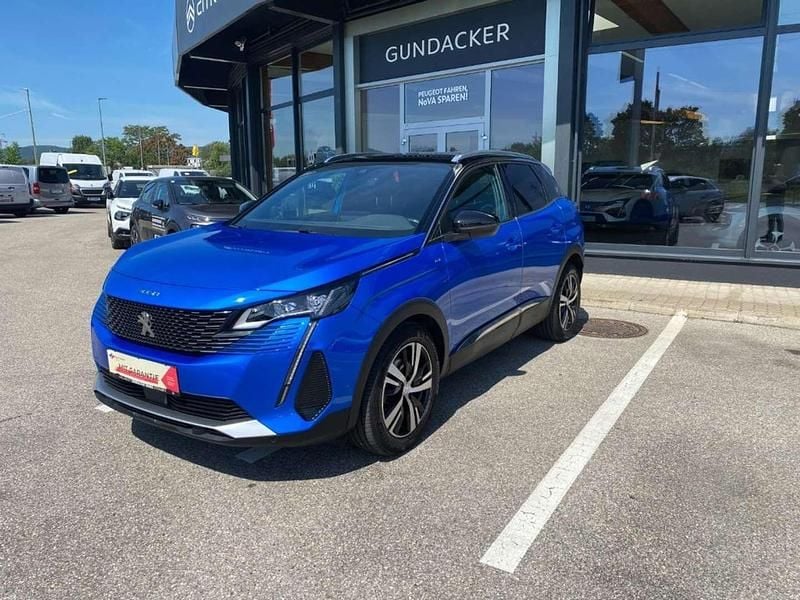 Blau Gebraucht 2022 Peugeot 3008 GT SUV | € 23.490 (Etwas zu teuer) - Bild 1/4