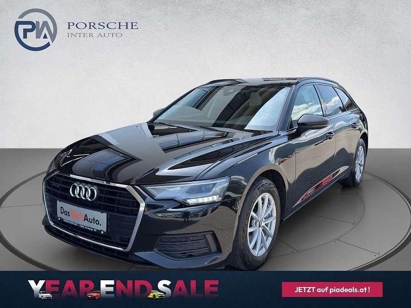 Schwarz metallicperleffektno Gebraucht 2021 Audi A6 Kombi | € 31.990 (Guter Preis) - Bild 1/4