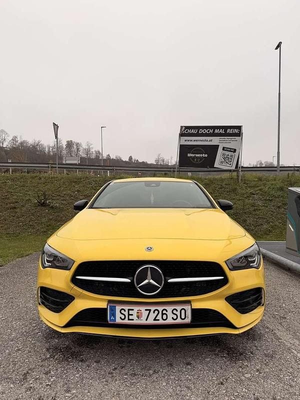 Gebraucht Mercedes CLA250e 160 PS (117 kW) 2020 Gelb Limousine
