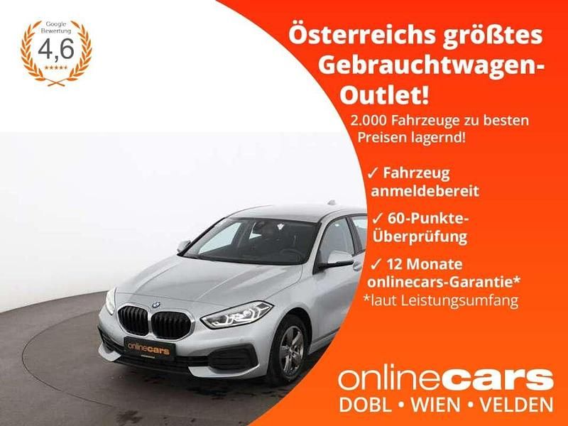 Silber Gebraucht 2021 BMW 118 Advantage Kleinwagen | € 18.140 (Superpreis) - Bild 1/4