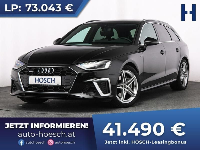 Gebraucht Audi A4 S-Line 204 PS (150 kW) 2023 Schwarz Kombi