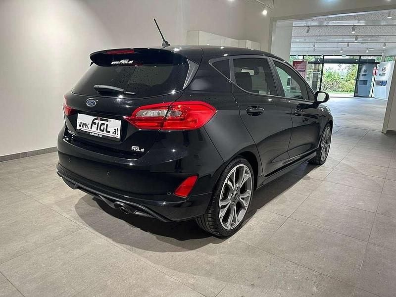 Gebraucht Ford Fiesta ST-Line 101 PS (74 kW) 2018 Schwarz Limousine