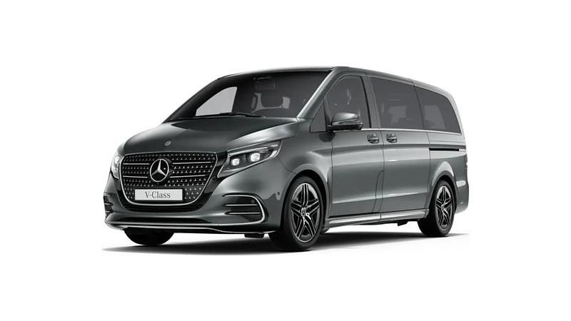 Graphitgrau metallic Gebraucht 2025 Mercedes V300 Avantgarde Van / Kleinbus | € 95.990 (Superpreis) - Bild 1/1
