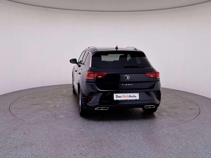 Gebraucht VW T-Roc R-line 150 PS (110 kW) 2022 Schwarz  metallicperleffektno SUV