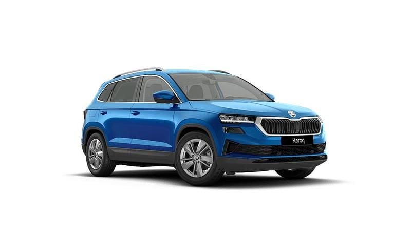 Neu Skoda Karoq Selection 150 PS (110 kW) 2026 Mittelblau  metallic SUV