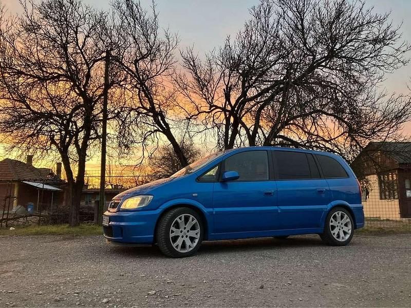 Gebraucht Opel Zafira OPC 200 PS (147 kW) 2004 Blau Van / Kleinbus