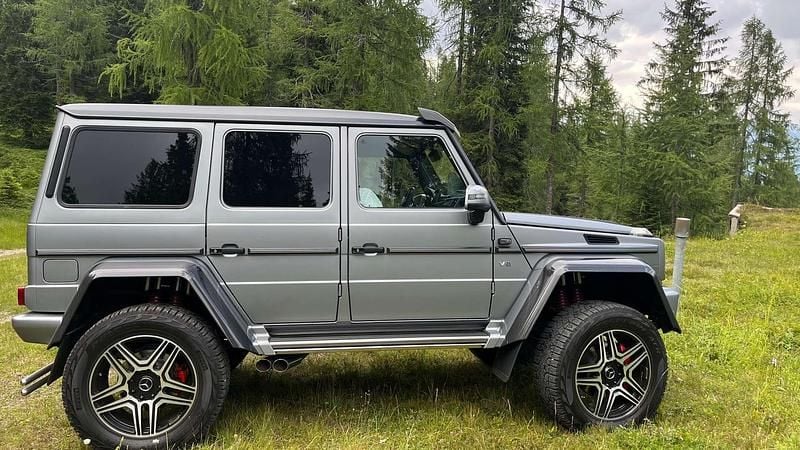 Silber Gebraucht 2018 Mercedes G500 4x4² SUV | € 229.000 - Bild 1/4