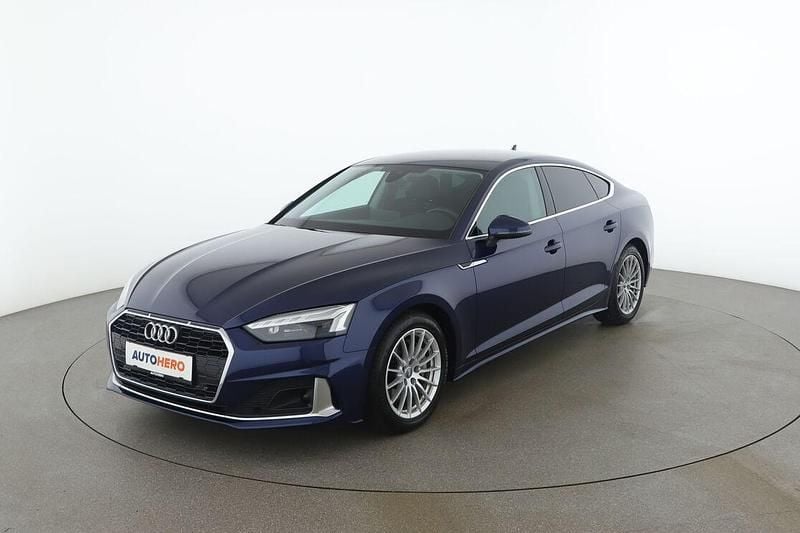 Gebraucht Audi A5 Sportback Advanced 190 PS (139 kW) 2020 Blau Kleinwagen