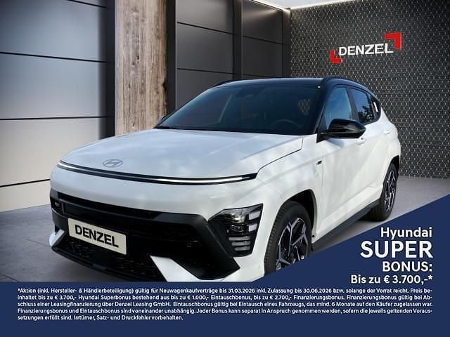 Neu Hyundai Kona N Line 180 PS (132 kW) 2025 Atlas white / schwar SUV