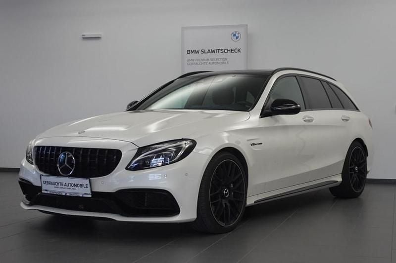 Weiß Gebraucht 2015 Mercedes C63 AMG AMG Kombi | € 54.490 (Etwas zu teuer) - Bild 1/4