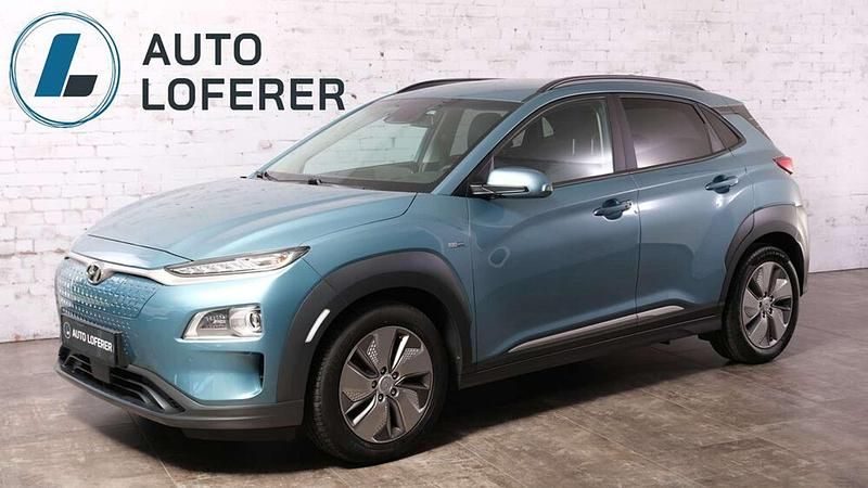 Blau Gebraucht 2020 Hyundai Kona Trend SUV | € 19.990 (Etwas zu teuer) - Bild 1/4
