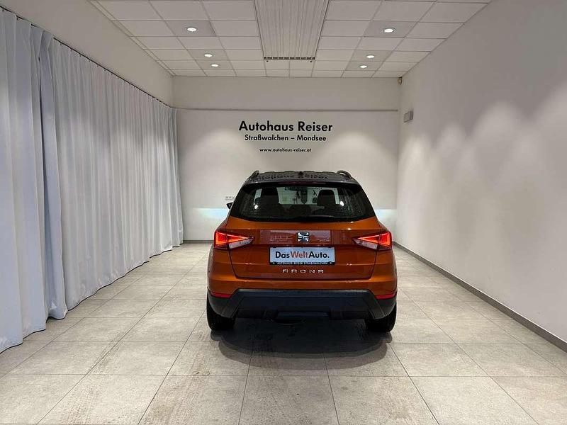 Gebraucht Seat Arona Style 95 PS (69 kW) 2018 Mittelorange  metallic SUV