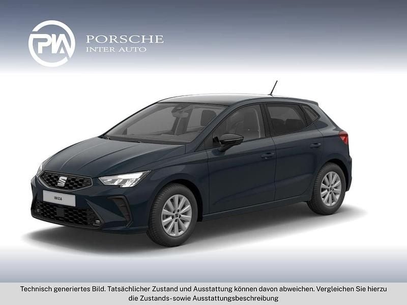 Neu Seat Ibiza Reference 80 PS (58 kW) 2026 Dunkelblau  normal Kleinwagen