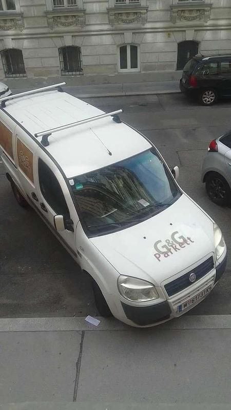 Gebraucht Fiat Doblò Active 69 PS (50 kW) 2008 Weiß Van / Kleinbus