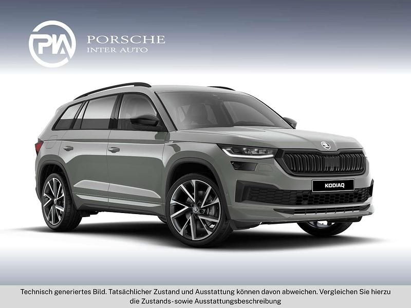 Mittelgrau normal Gebraucht 2023 Skoda Kodiaq SportLine SUV | € 47.950 (Fairer Preis) - Bild 1/4