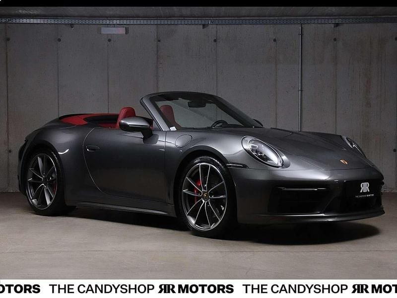 Grau Gebraucht 2020 Porsche 911 Carrera 4S Cabriolet Cabrio | € 169.900 - Bild 1/4