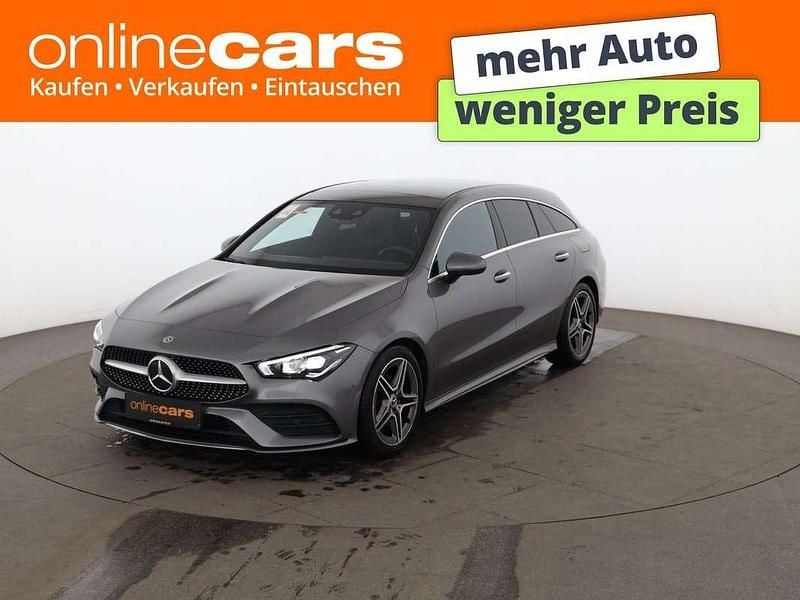 Grau Gebraucht 2020 Mercedes CLA180 Shooting Brake AMG line Kombi | € 23.690 (Guter Preis) - Bild 1/2