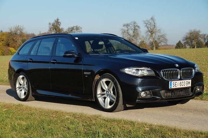 Schwarz Gebraucht 2016 BMW 520 Kombi | € 15.900 (Guter Preis) - Bild 1/4