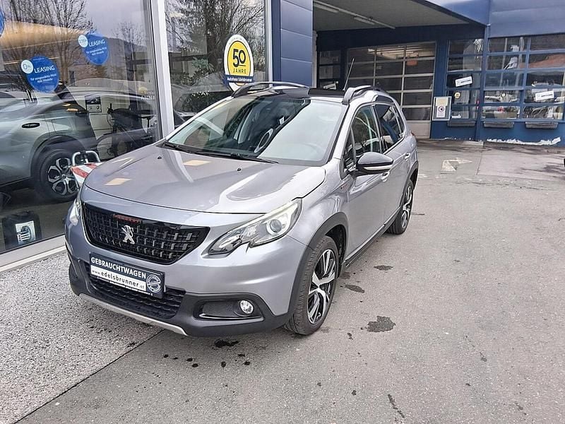 Gebraucht Peugeot 2008 GT-line 120 PS (88 kW) 2016 Silber SUV