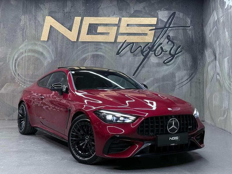 Rot Gebraucht 2024 Mercedes CLE53 AMG AMG Coupé | € 109.990 - Bild 1/4