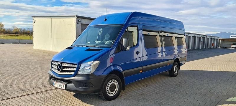 Gebraucht Mercedes Sprinter 129 PS (94 kW) 2013 Blau Van
