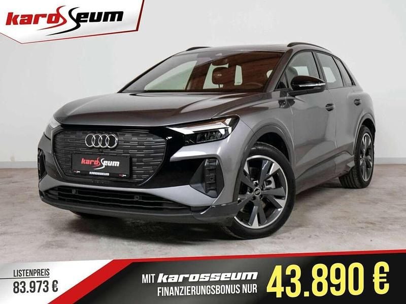 Grau Gebraucht 2023 Audi Q4 e-tron Advanced Plus SUV | € 45.490 (Fairer Preis) - Bild 1/4