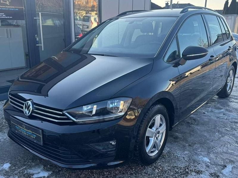 Gebraucht VW Golf Sportsvan Comfortline 110 PS (80 kW) 2014 Schwarz Van / Kleinbus