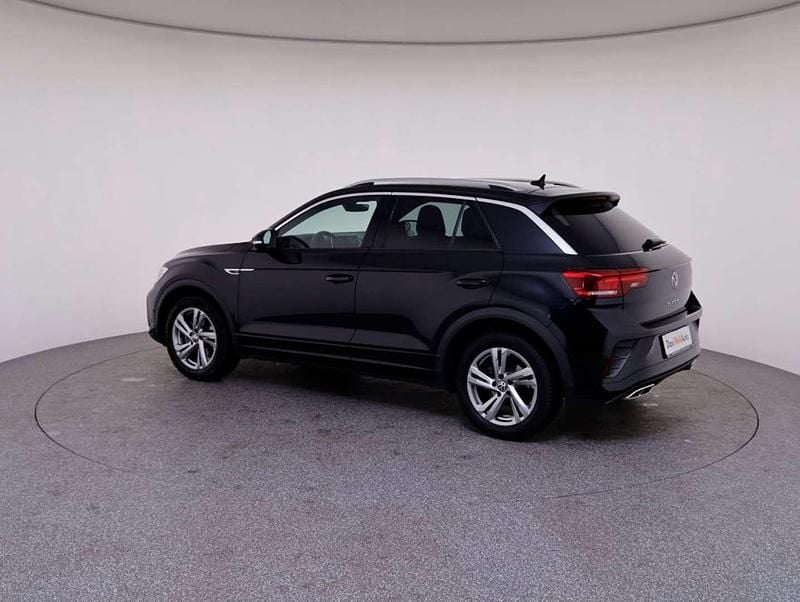 Gebraucht VW T-Roc R-line 150 PS (110 kW) 2022 Schwarz  metallicperleffektno SUV
