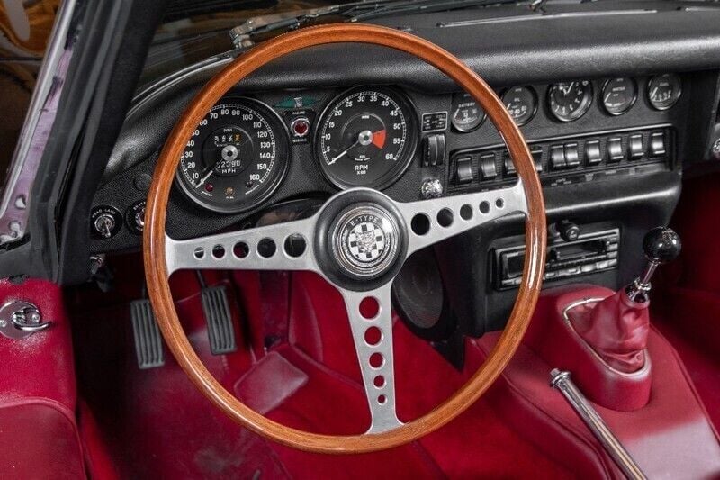 Gebraucht Jaguar E-Type 265 PS (194 kW) 1968 Schwarz Cabrio