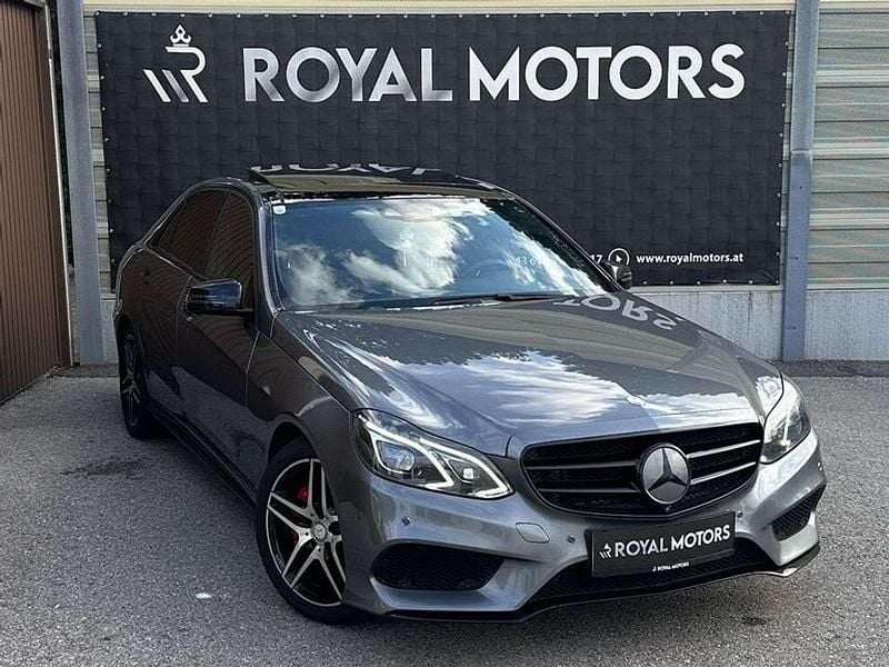Grau Gebraucht 2016 Mercedes E350 AMG Limousine | € 23.490 (Fairer Preis) - Bild 1/4