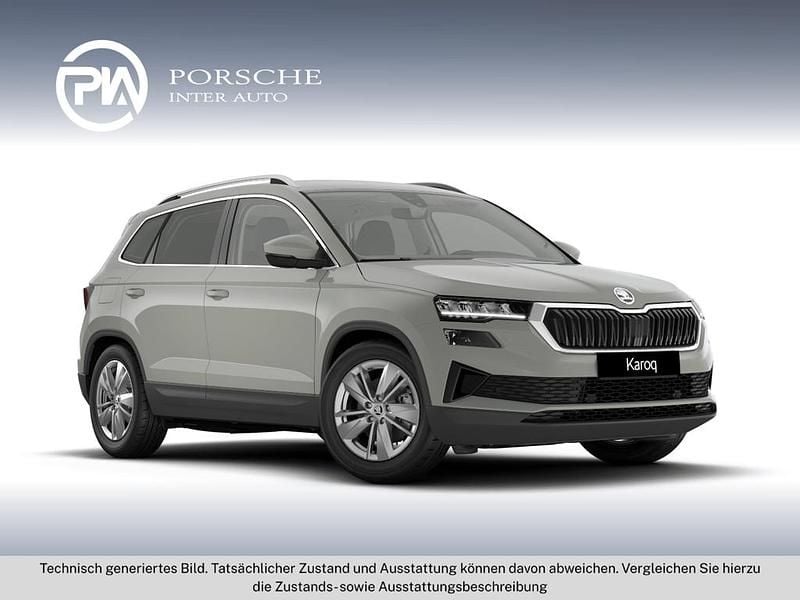 Neu Skoda Karoq Selection 150 PS (110 kW) 2026 Mittelgrau  normal SUV