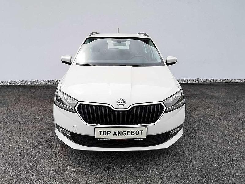 Gebraucht Skoda Fabia Ambition 110 PS (80 kW) 2019 Weiß Kleinwagen