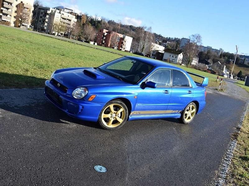 Gebraucht Subaru Impreza 218 PS (160 kW) 2001 Blau Limousine
