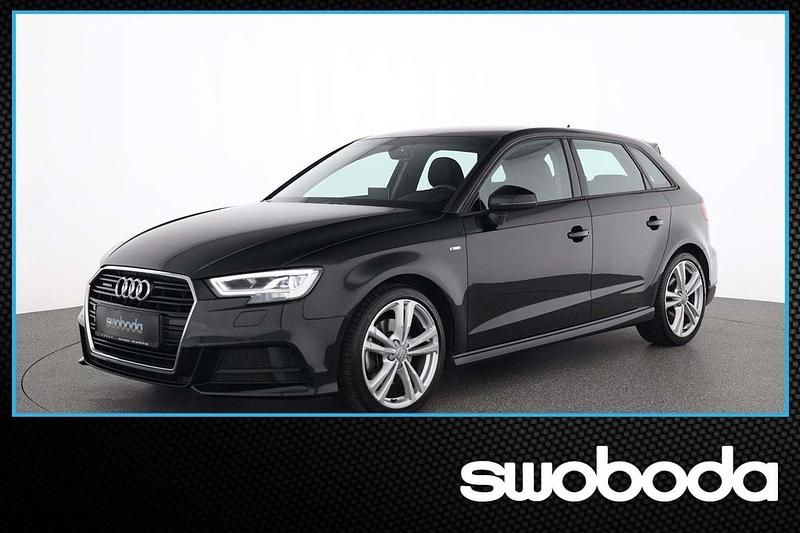 Schwarz Gebraucht 2019 Audi A3 Sport Limousine | € 28.990 (Fairer Preis) - Bild 1/4