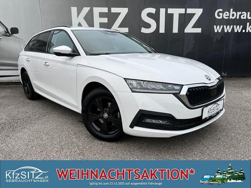 Weiß Gebraucht 2021 Skoda Octavia Active Kombi | € 16.990 (Guter Preis) - Bild 1/4