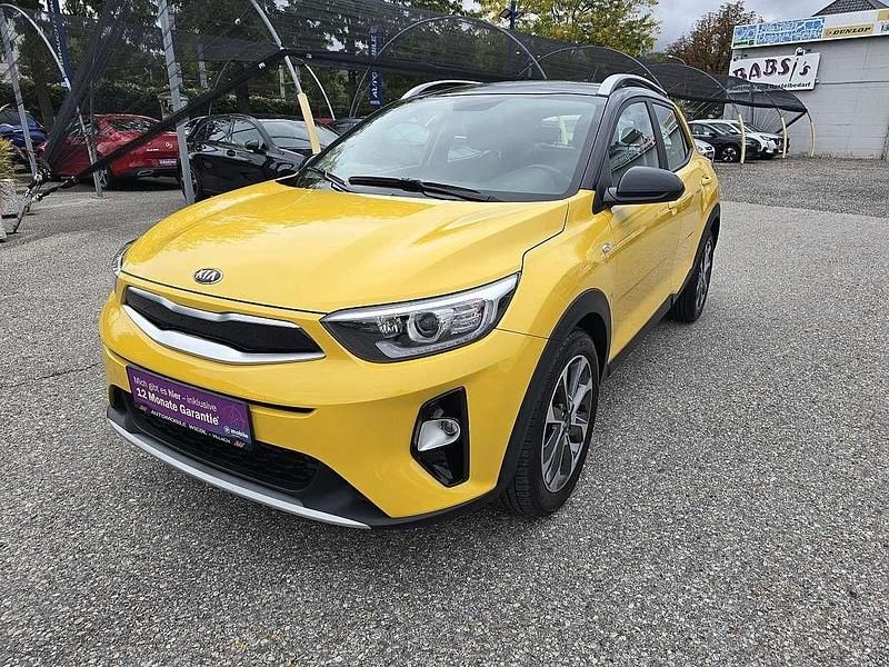 Gebraucht Kia Stonic Silver 101 PS (74 kW) 2020 Gelb SUV