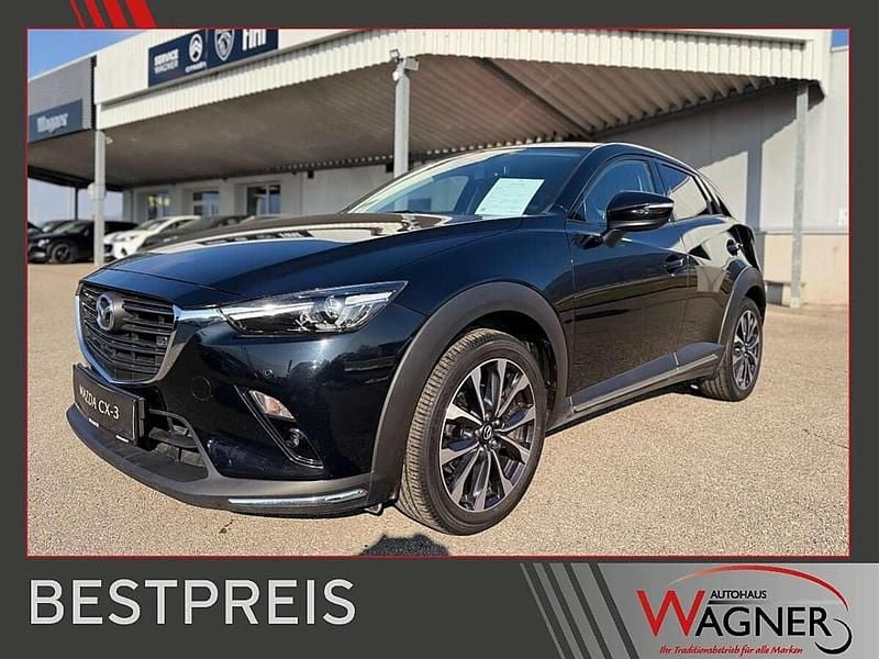 Gebraucht Mazda CX-3 121 PS (88 kW) 2018 Schwarz SUV