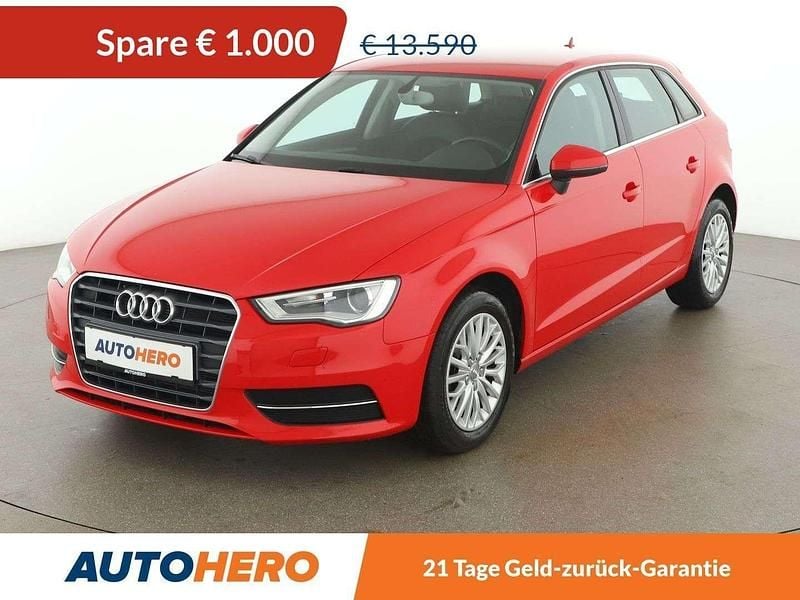 Rot Gebraucht 2015 Audi A3 Ambiente Kleinwagen | € 12.590 (Fairer Preis) - Bild 1/3