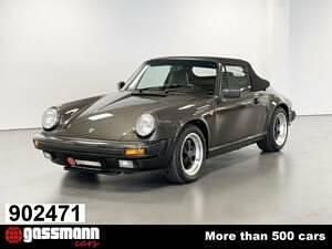 Gebraucht Porsche 911 Carrera Cabriolet 218 PS (160 kW) 1989 Grau Cabrio