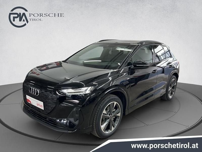 Schwarz metallicperleffektno Gebraucht 2024 Audi Q4 e-tron SUV | € 47.890 (Fairer Preis) - Bild 1/4