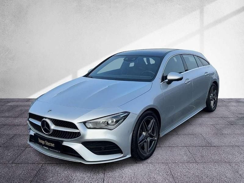 Gebraucht Mercedes CLA220 AMG line 190 PS (139 kW) 2021 Silber Limousine