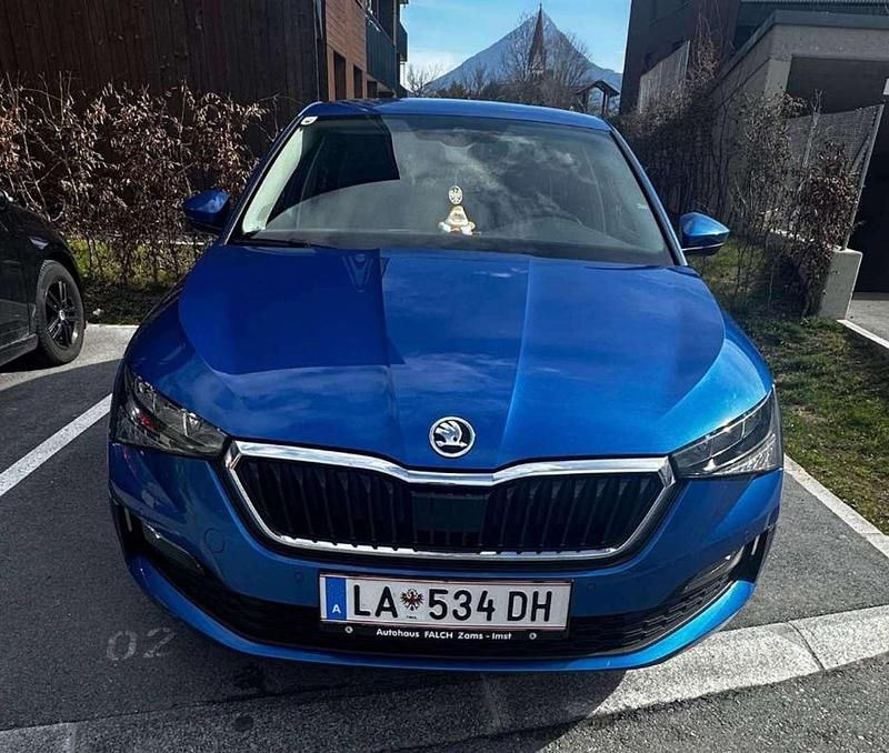 Gebraucht Skoda Scala Style 116 PS (85 kW) 2020 Blau Kleinwagen