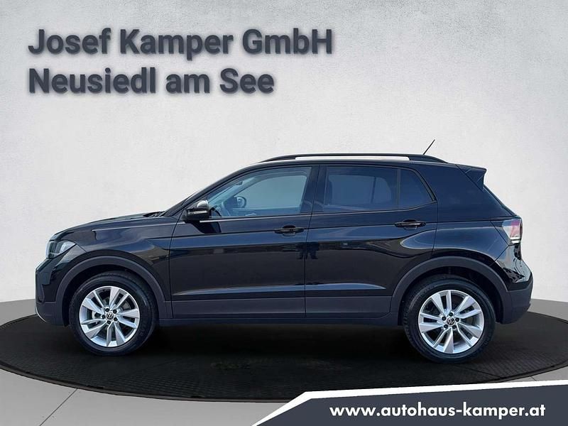 Gebraucht VW T-Cross 95 PS (69 kW) 2024 Schwarz  metallicperleffektno SUV