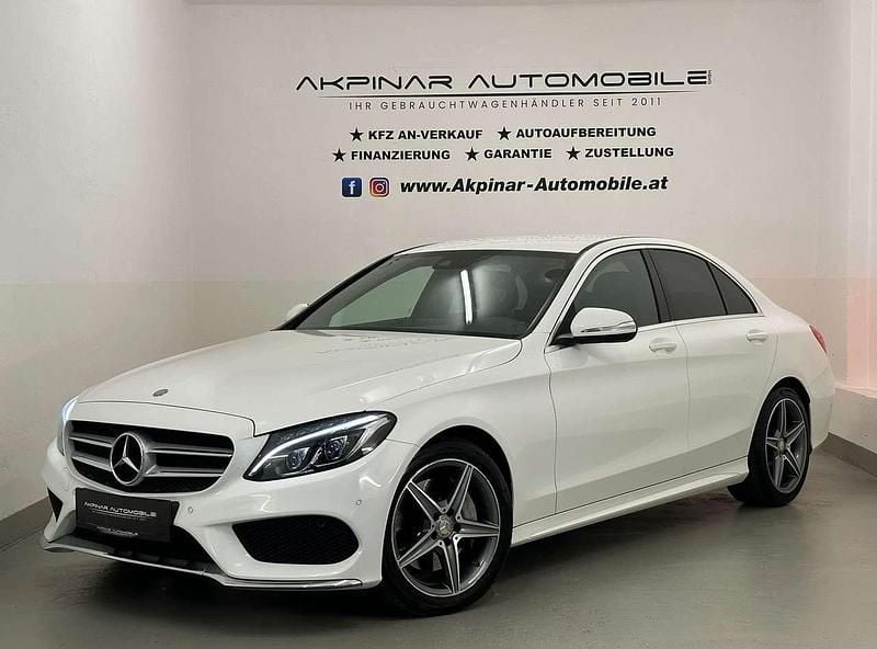 Weiß Gebraucht 2014 Mercedes C250 Sport Limousine | € 24.690 (Fairer Preis) - Bild 1/4