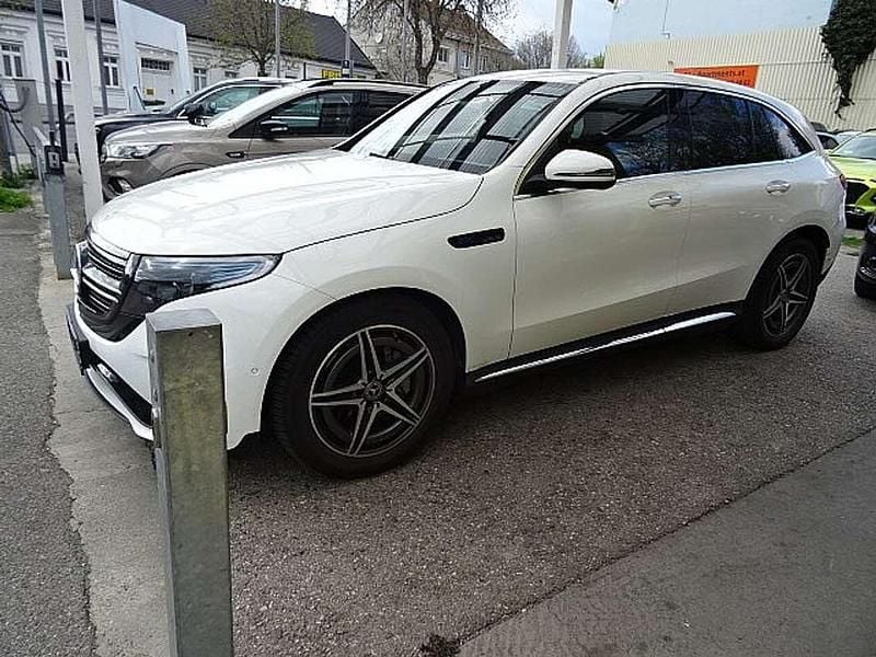 Gebraucht Mercedes EQC400 AMG line 300 kW (408 PS) 2021 Weiß SUV