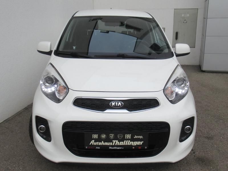 Gebraucht Kia Picanto 65 PS (47 kW) 2016 Weiß Kleinwagen