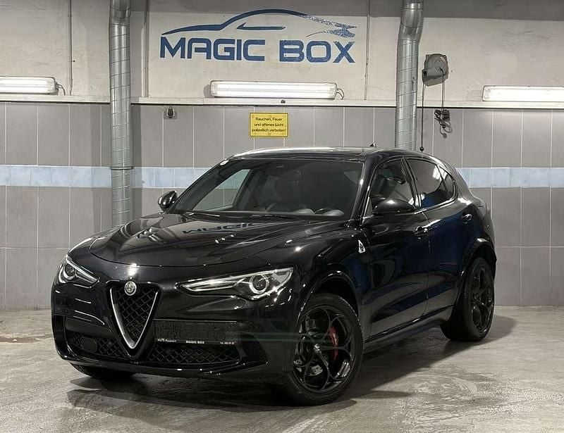 Gebraucht Alfa Romeo Stelvio Quadrifoglio 510 PS (375 kW) 2018 Schwarz SUV