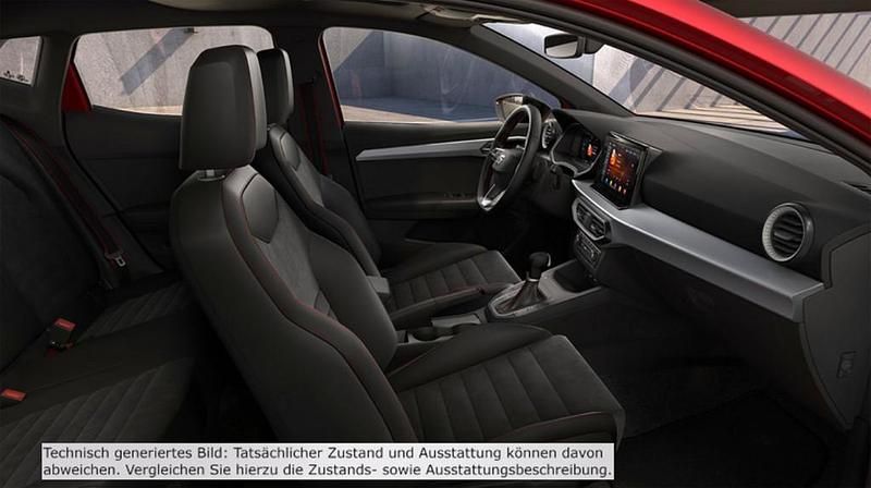Neu Seat Ibiza FR 95 PS (69 kW) 2025 Schwarz  metallic Limousine