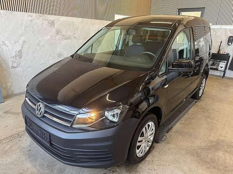 Gebraucht VW Caddy Trendline 122 PS (89 kW) 2019 Schwarz Van / Kleinbus