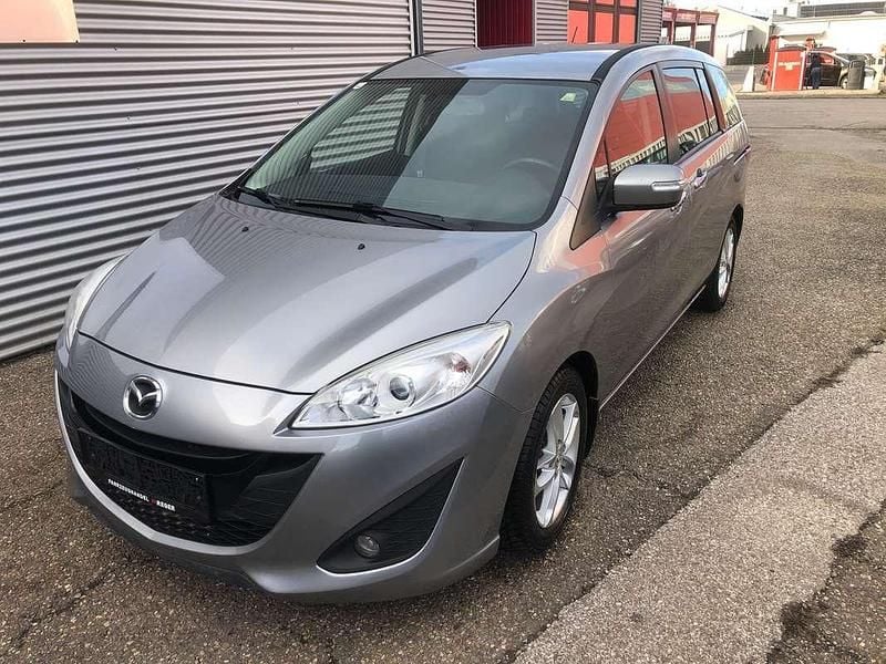 Gebraucht Mazda 5 Takumi-Line 116 PS (85 kW) 2014 Grau Van / Kleinbus